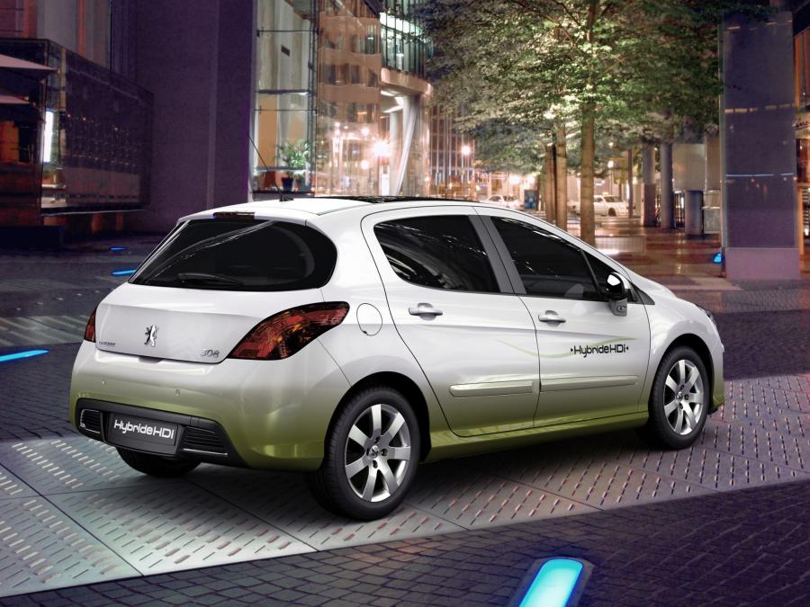  Peugeot 308 Hybride HDi Concept 2007 года  (фото 10 из 10)